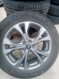 4 cerchi e gomme 18 pollici ford KUGA originali