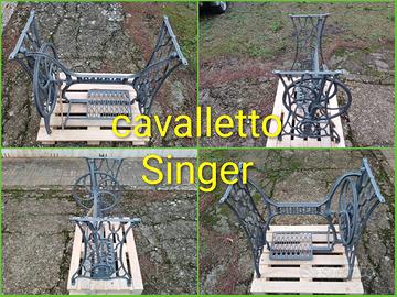 Cavalletto Singer sabbiato, tante idee.