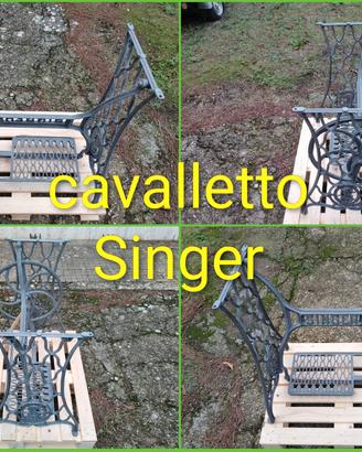 Cavalletto Singer sabbiato, tante idee.