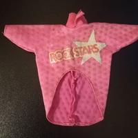 Abito outfit Barbie Rock Stars anni 80