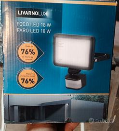 faretto led crepuscolare sensore di movimento