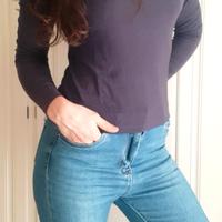 Pull dolcevita grigio scuro Camomilla taglia m