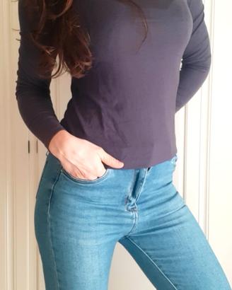 Pull dolcevita grigio scuro Camomilla taglia m