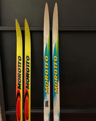 2 PAIA SCI DI FONDO MOROTTO   -  bambini