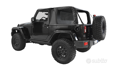 Soft top cargo JK 2p