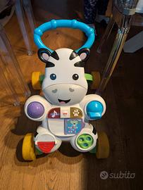 Fisher price zebra primi passi