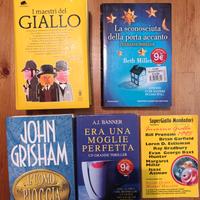 5 libri  gialli 