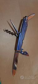 Coltellino Multiuso Vintage Metallo Scacchiera