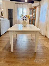 Tavolo allungabile in Legno Massello