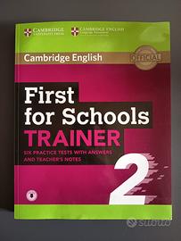 First for schools TRAINER 2