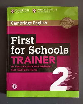First for schools TRAINER 2