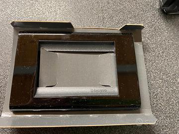 PLACCHE 3 MODULI BTICINO LIVING CLASSIC NERA 4713N