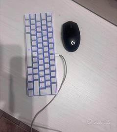 Kit mouse e tastiera 60%