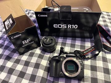 Canon EOS R10 + Obiettivo RF 50mm f/1.8 STM