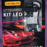 Kit Led 2 Lampade 8000LM 80W con Trasformatori H11