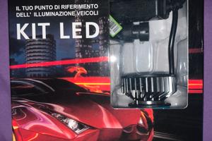 Kit Led 2 Lampade 8000LM 80W con Trasformatori H11