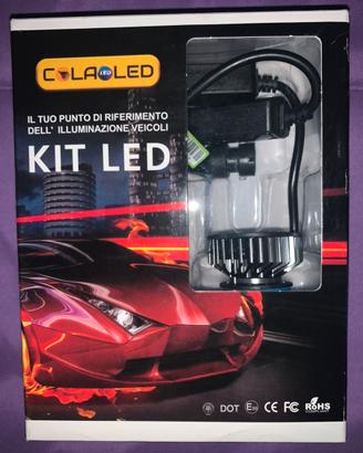 Kit Led 2 Lampade 8000LM 80W con Trasformatori H11