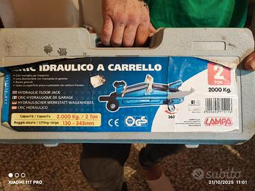 CRIC IDRAULICO A CARRELLO 