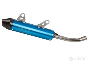 Silenziatore blu hgs carbonio nuovo