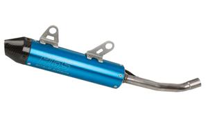 Silenziatore blu hgs carbonio nuovo