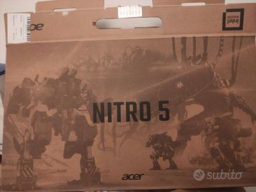 Laptop acer nitro5 rtx 3060 6gb i7 10750h 16gb ram