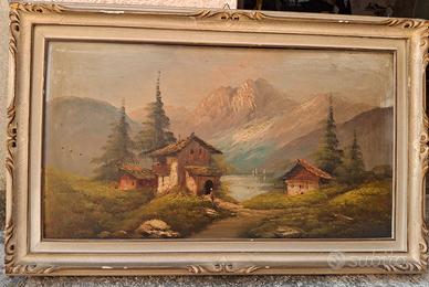 Quadro olio su tela