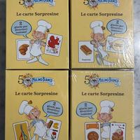 Carte sorpresine gioco Mulino Bianco
