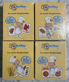 Carte sorpresine gioco Mulino Bianco