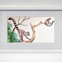 Dipinti naturalistici anni 70 su cartoncino