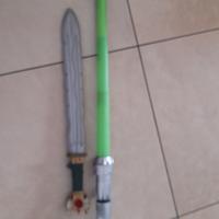 3 Diverse Spade Laser Star Wars - Jedi HASBRO Anni
