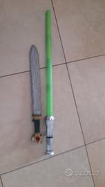 3 Diverse Spade Laser Star Wars - Jedi HASBRO Anni