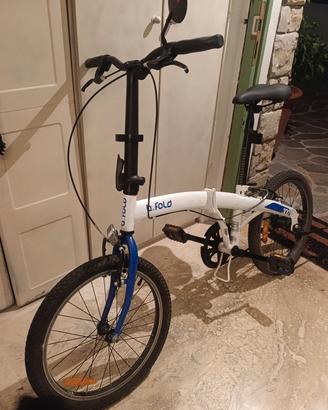 B'TWIN B-FOLD 20” Decathlon bici pieghevole