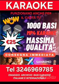 Archivio Basi Karaoke Mp4