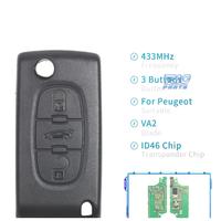 CHIAVE COMPLETA PER PEUGEOT 307 308 407 607