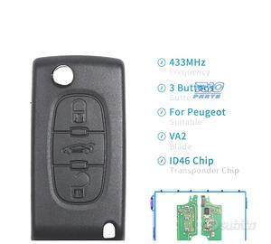 CHIAVE COMPLETA PER PEUGEOT 307 308 407 607