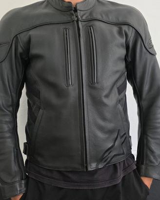 Giacca moto in pelle Alpinestars