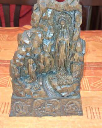 scultura statua madonna