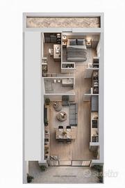 Trilocale in fase di ristrutturazione