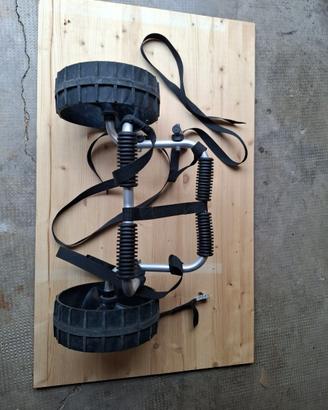 carrello porta kayak pieghevole