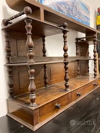 Antica libreria Con Cassetti