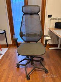 Sedia da ufficio ergonomica IKEA JÄRVFJÄLLET