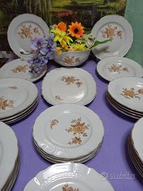 Set di piatti Tognana Royal Porcellana d’Italia.