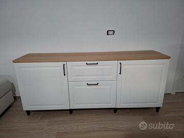 Madia Credenza Mobile buffet bianco