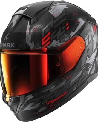CASCO MOTO INTEGRALE SHARK RIDILL 2 MOLOKAI MATT N