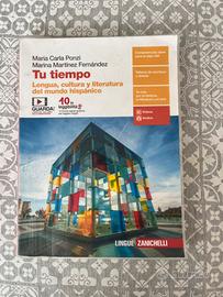 Libro scolastico “Tu Tiempo, Zanichelli”