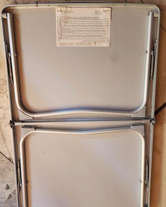 tavolino 42x64 campeggio basso pieghevole