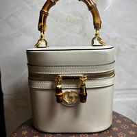 Mini borsa a mano/tracolla GUCCI, bianca