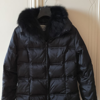 Giubbino relish donna piuma d'oca con pelliccia