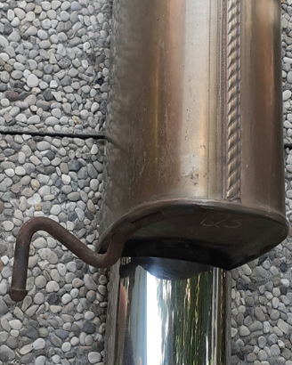 Silenziatore con terminale OPEL