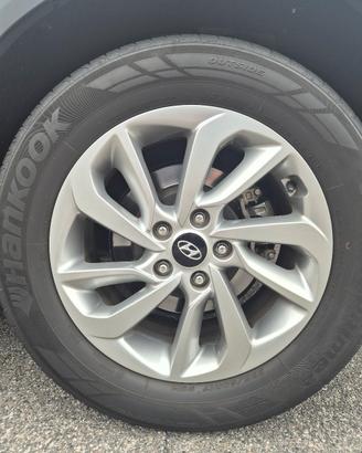 cerchi in lega da 17" originali per Hunday Tucson 